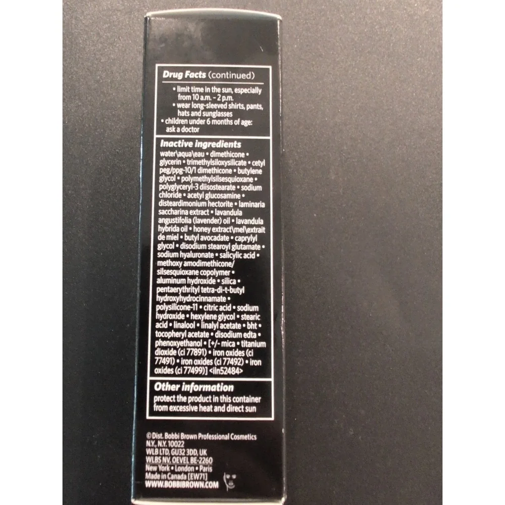 Bobbi Brown Skin Long-Wear Weightless Foundation SPF 15 Porcelain 1oz/30ml New